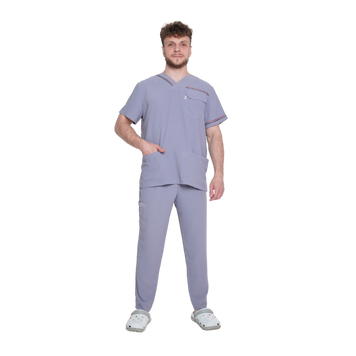 Медичний костюм Кіль, Світло-сірий M 2000000529752 фото