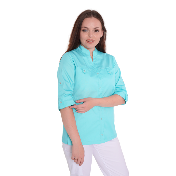 Медична куртка Небраска 3/4 Тіффані 62 2000000537801 фото