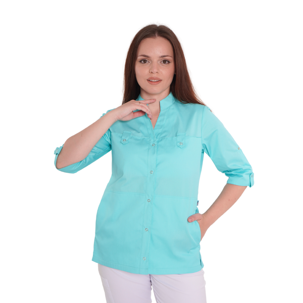 Медична куртка Небраска 3/4 Тіффані 62 2000000537801 фото